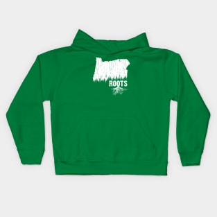 Roots - Oregon (Rustic) Kids Hoodie